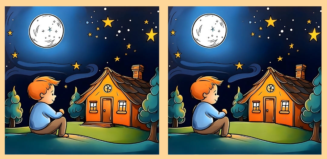 spot the differences in 11 seconds