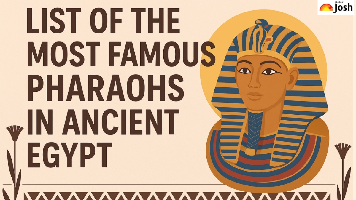 List of 9 Most Famous Pharaohs in Ancient Egypt Infographic