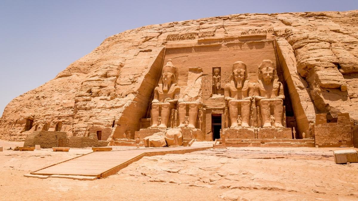 Abu Simbel  was Commissioned by Ramesses II, its relocation in the 1960s to save it from Lake Nasser
