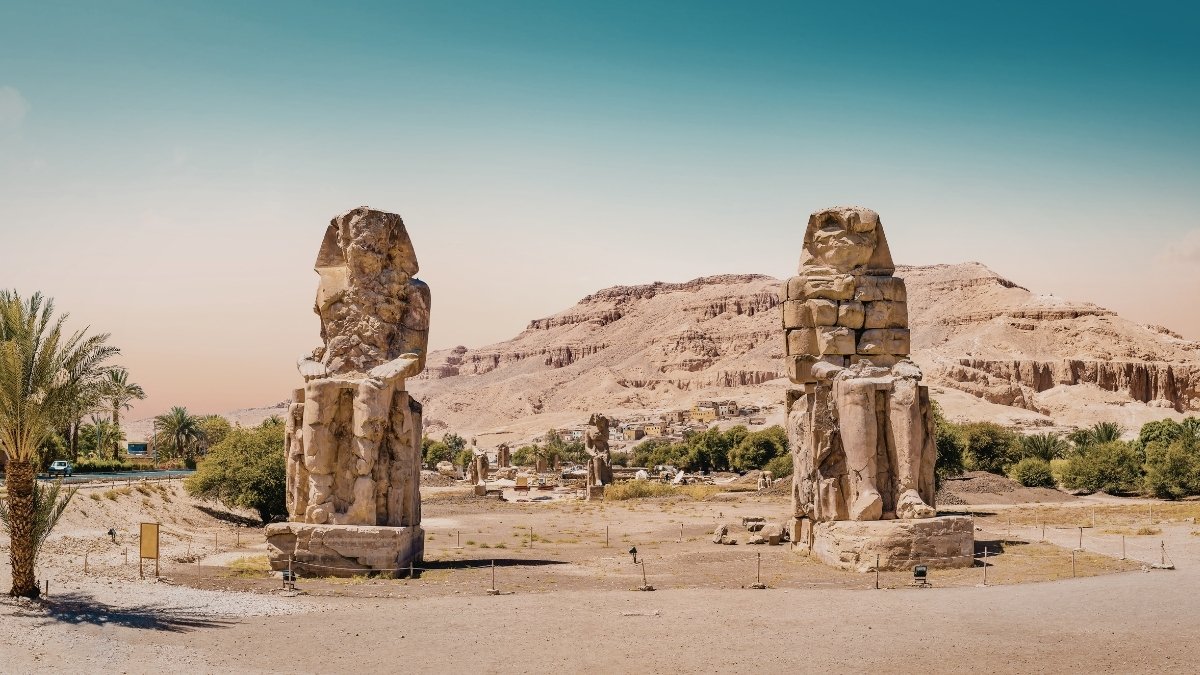 Colossi of Memnon, Egypt