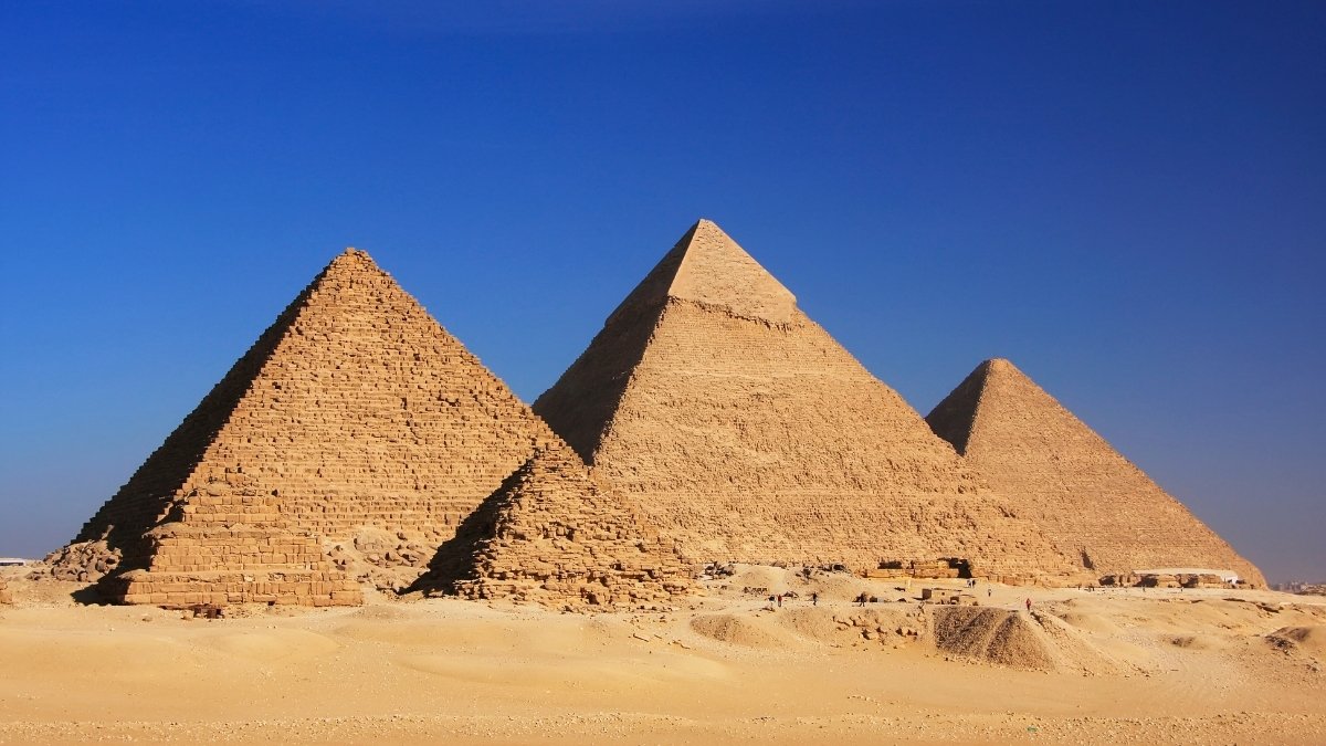 Great Pyramid of Giza was Built for Pharaoh Khufu.