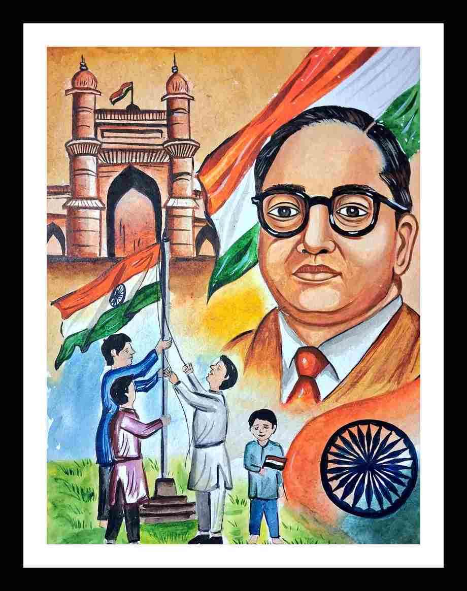 republic day drawing