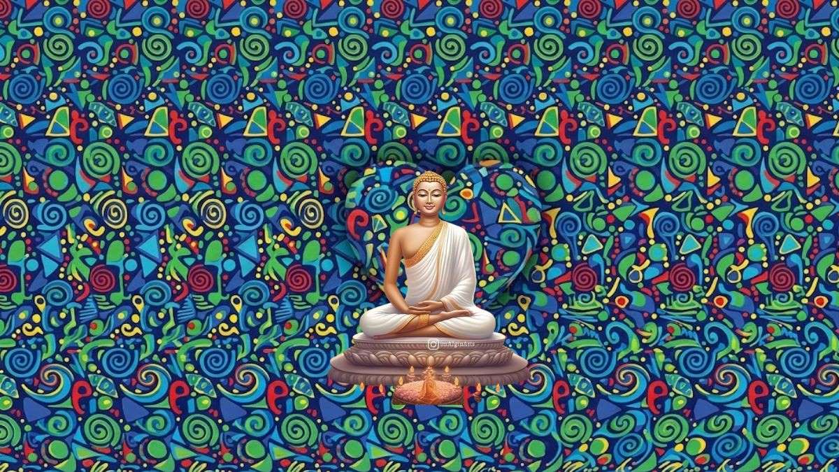 hidden face in this stereogram-sol