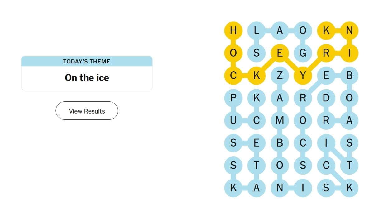 NYT Strands Today Answers for Spangram, December 1, 2025