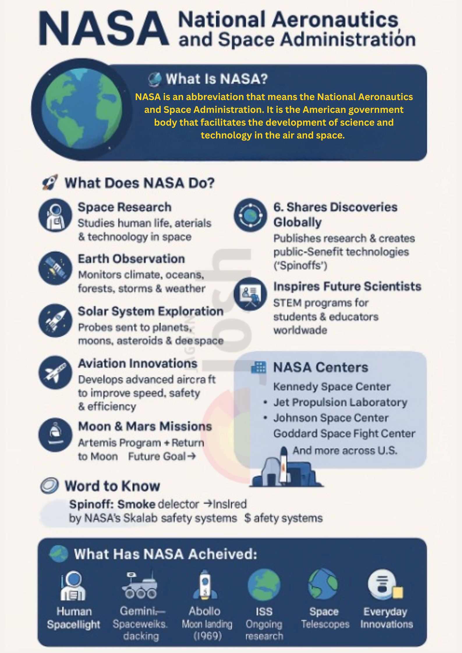 about NASA
