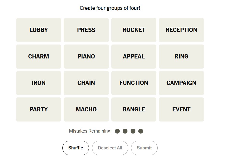 NYT-Connections-december-3-2025