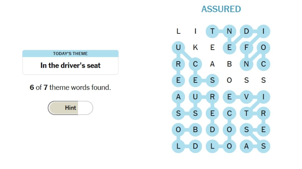 NYT Strands Today Answers for theme and hints for today's Spangram, December 4, 2025