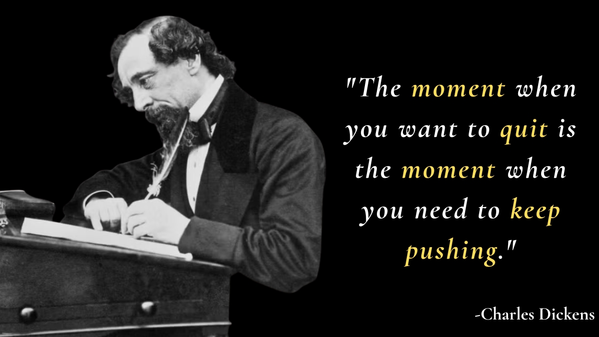 Quote of the Day by Charles Dickens (1)