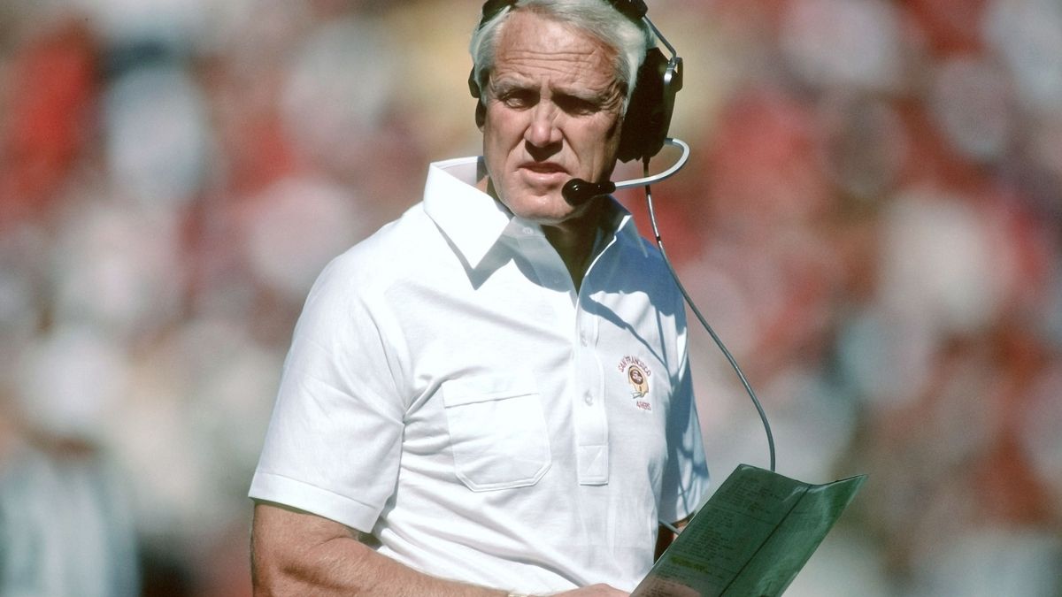 Bill Walsh revolutionised American football with the West Coast Offence, emphasising timing, precision, and short passing.