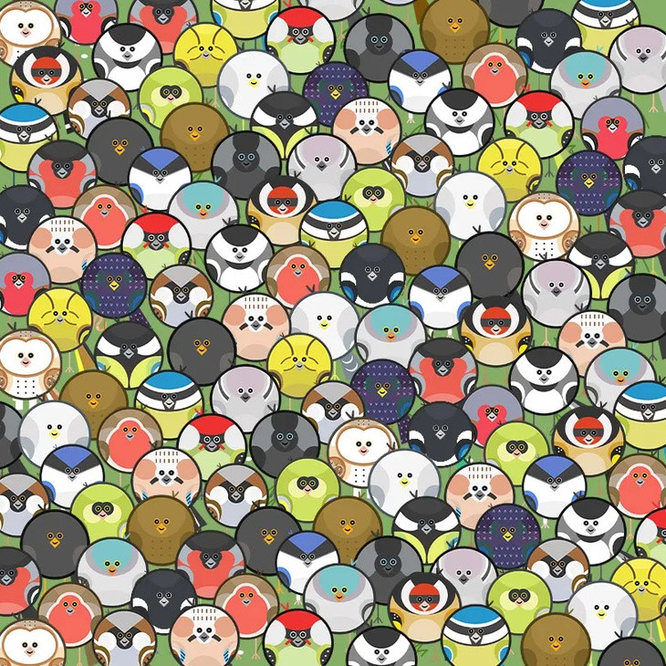 find the worm visual illusion