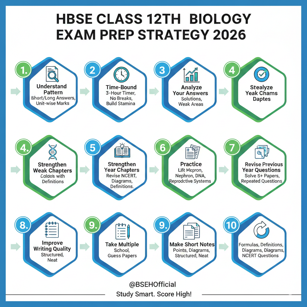 HBSE Class 12th Biology