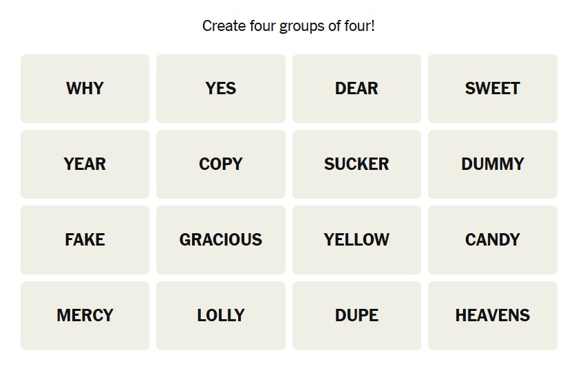 NYT-Connections-December-10-2025