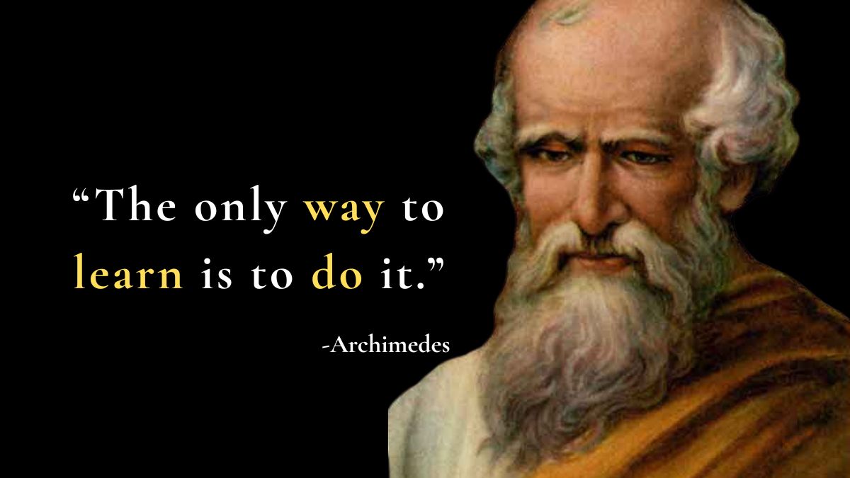 Quote of the Day by Archimedes (1)