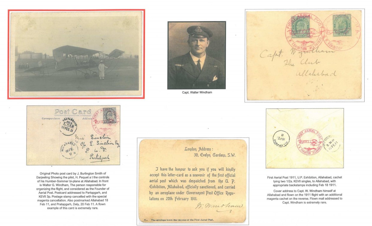 world first air mail service-image
