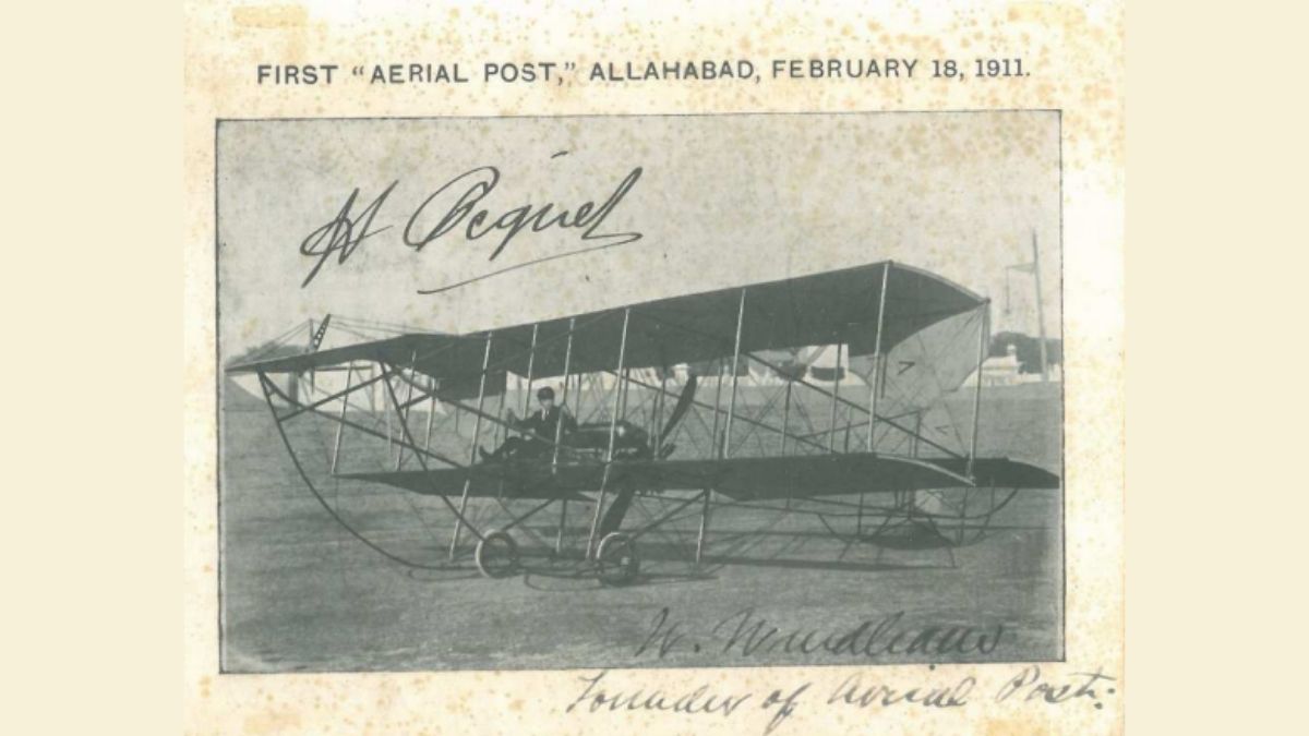 world first air mail service-prayagraj
