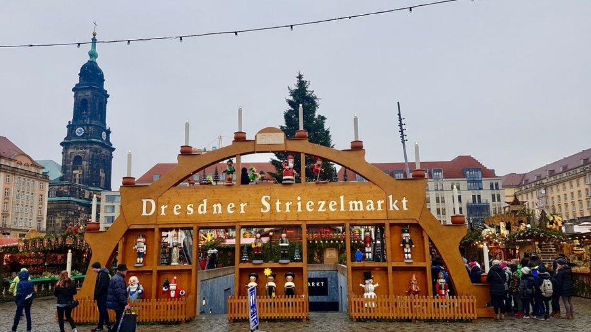 Dresden Striezelmarkt, Germany
