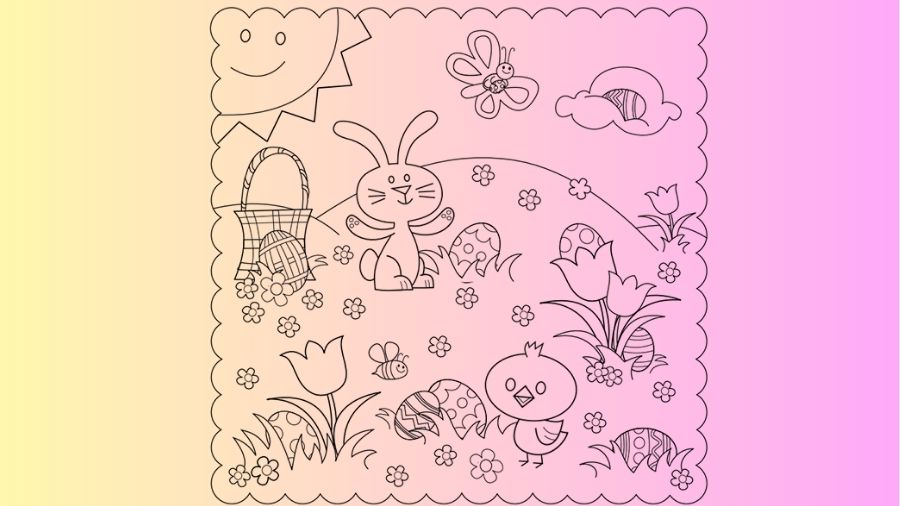 spot the hidden easter egg-que