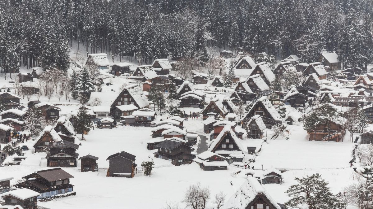 Shirakawa-go Snowiest Place on Earth