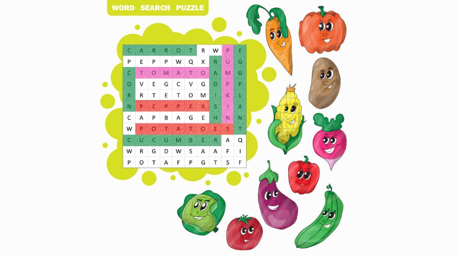 Vegetable Puzzle-sol