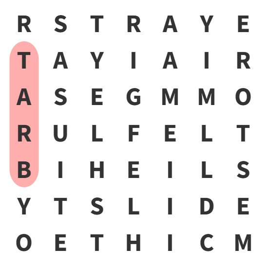 find hidden word solution