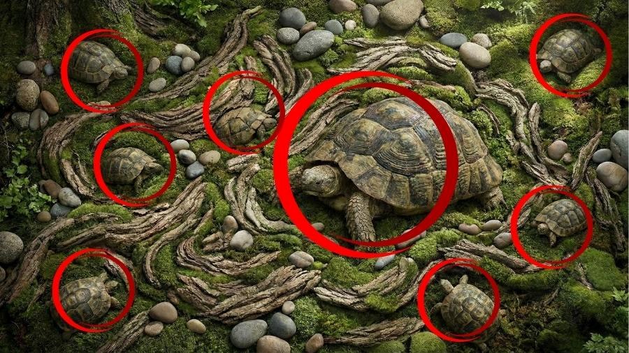 find the number of tortoise-sol