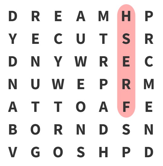 hidden word solution