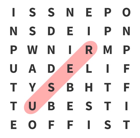 Word Puzzle solution