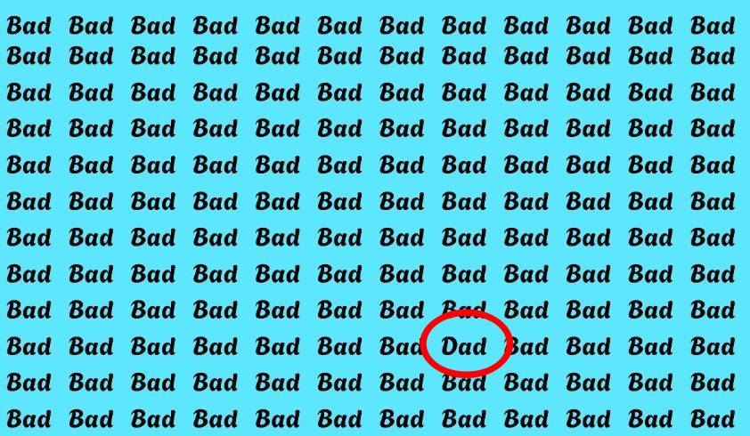 optical illusion eye test solution