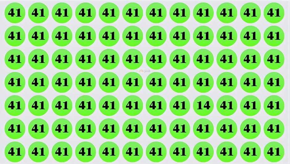 find 14 among 41