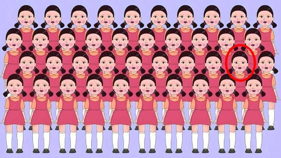 which girl is different solved