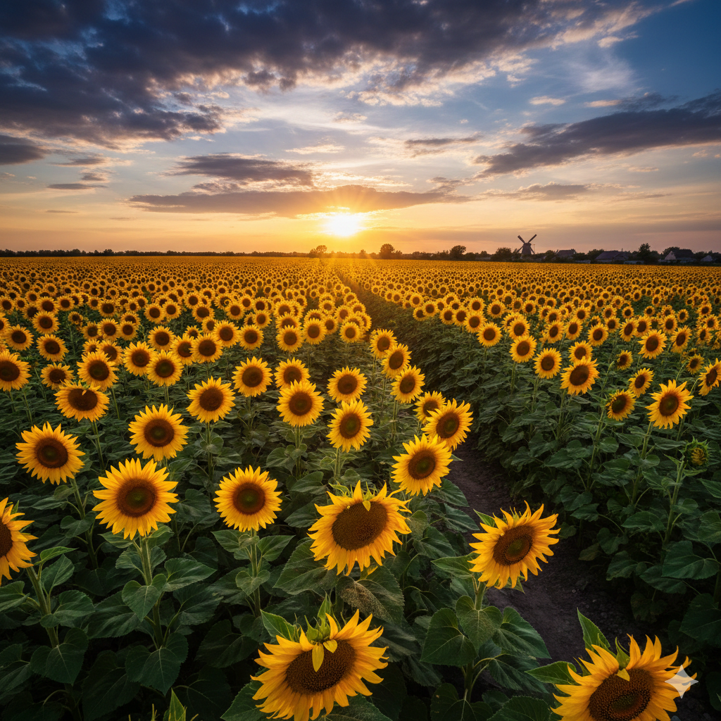 field-of-sunflowers