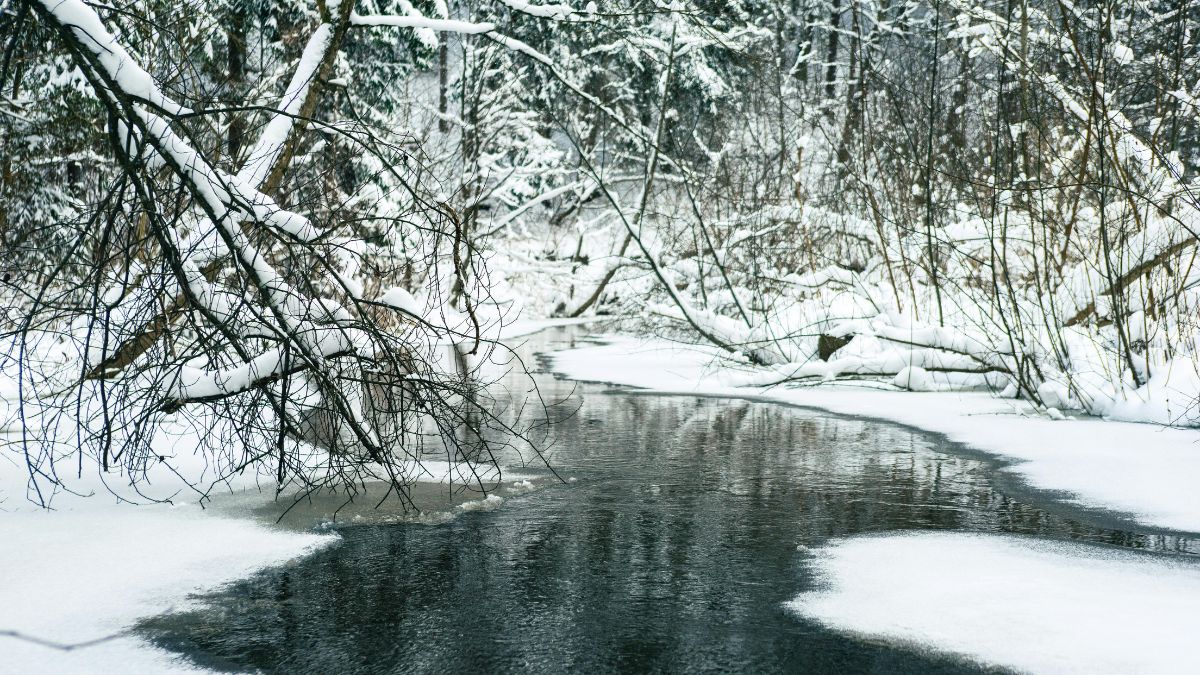 snowfed rivers