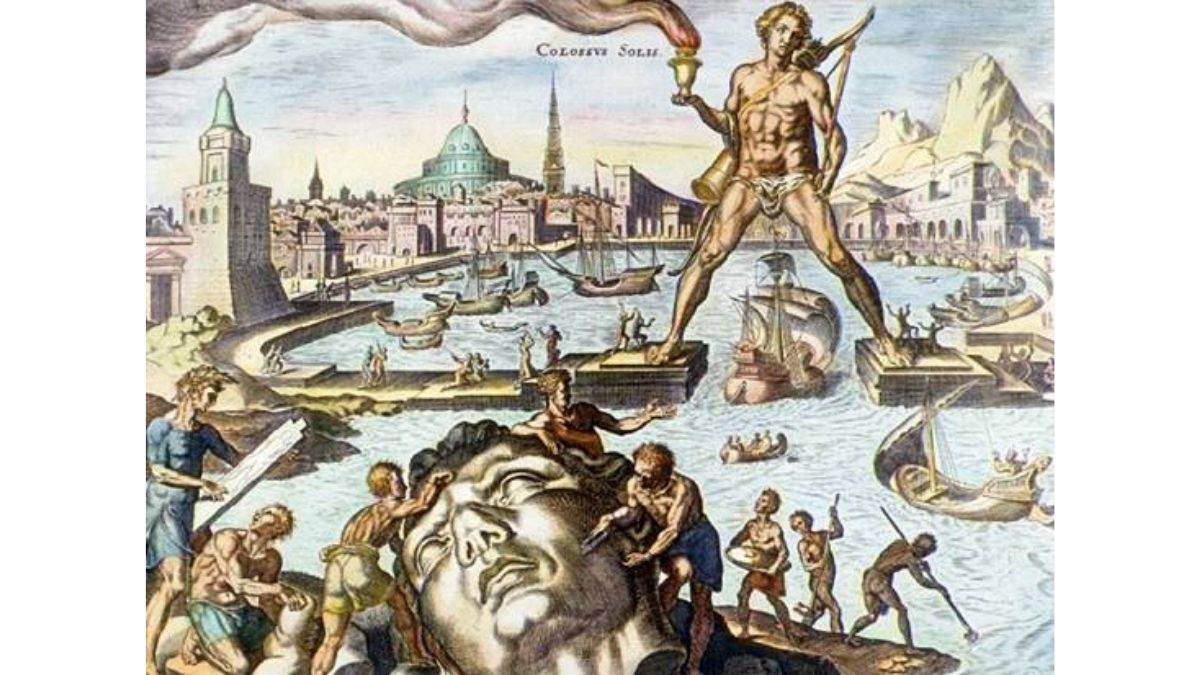 Colossus of Rhodes Wonders of the Ancient World