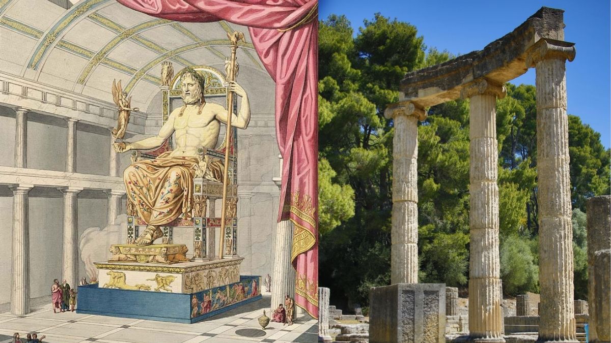 Statue of Zeus at Olympia Wonders of the Ancient World