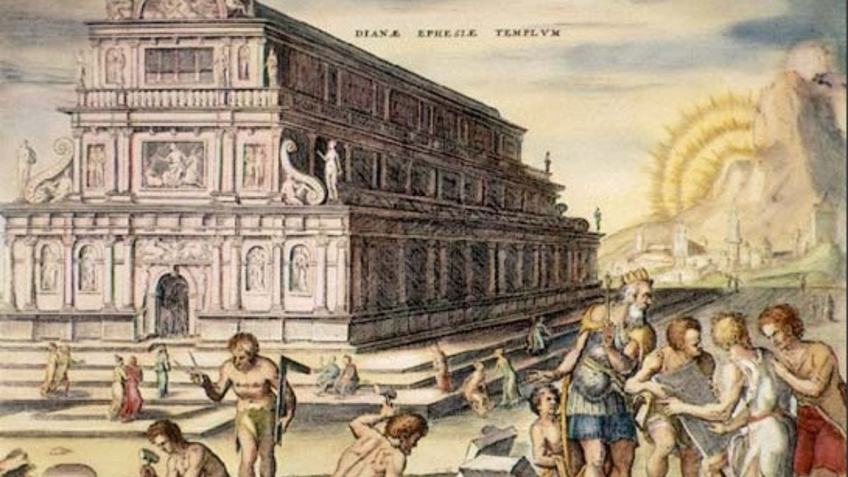 Temple of Artemis at Ephesus Wonders of the Ancient World