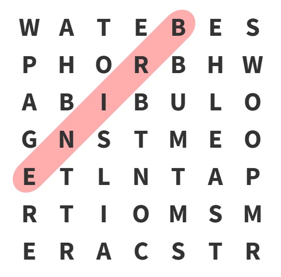find the word brine
