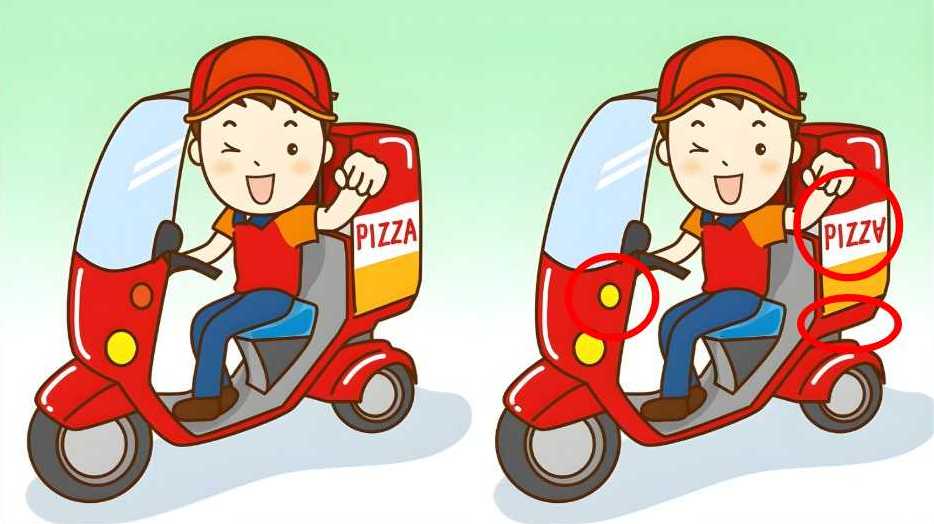 spot the 3 differences solution