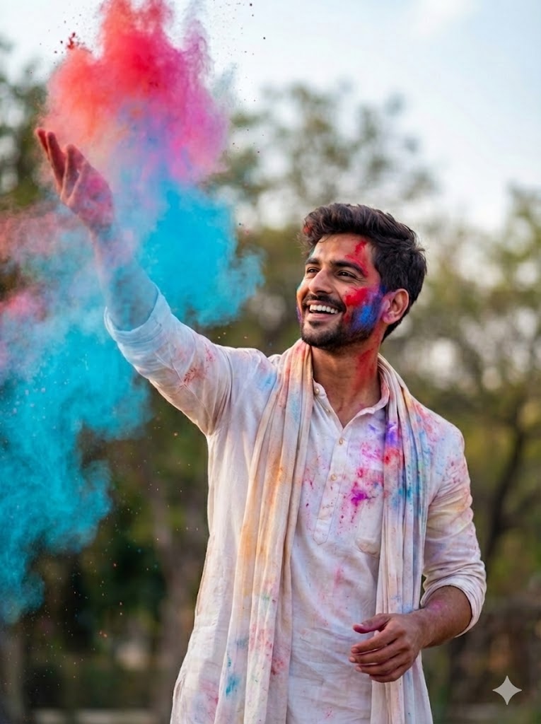 Google Gemini AI Photo Editing Prompts for Holi in 2026-1