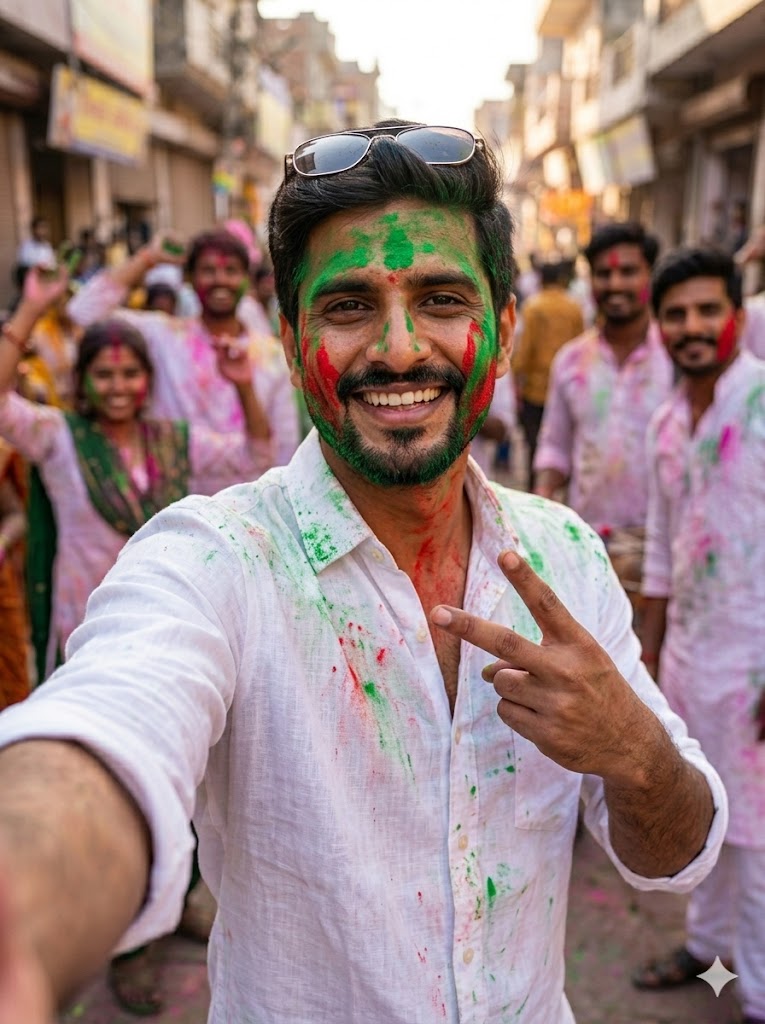 Google Gemini AI Photo Editing Prompts for Holi in 2026-10
