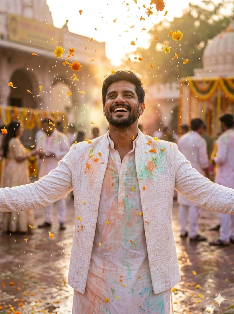 Google Gemini AI Photo Editing Prompts for Holi in 2026-11