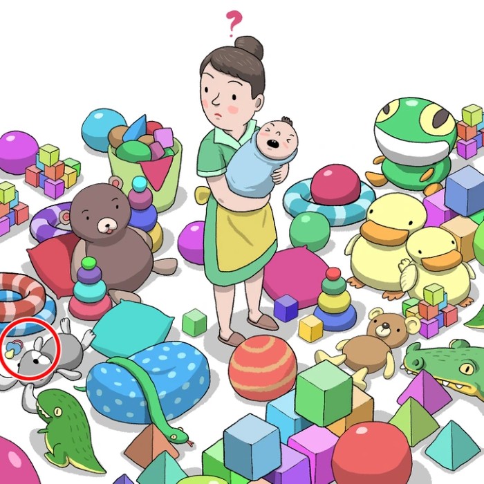 Find the Hidden Pacifier pacifier-sol