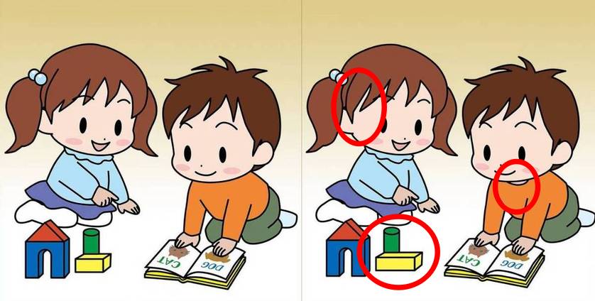 spot differences solution