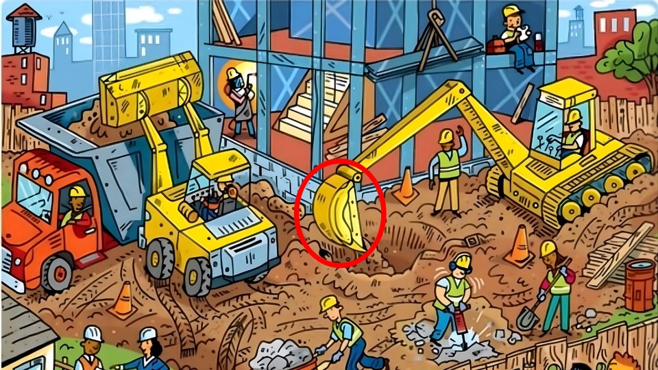 Find the banana optical illusion solution