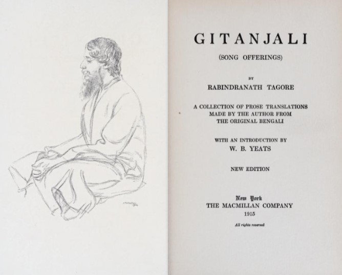 gitanjali rabindranath tagore