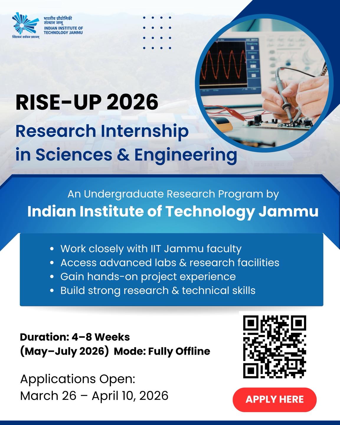 IIT JAMMU RISE-UP 2026
