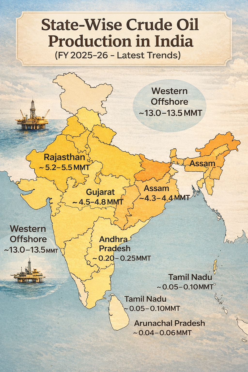 largest-oil-producing-states-in-india