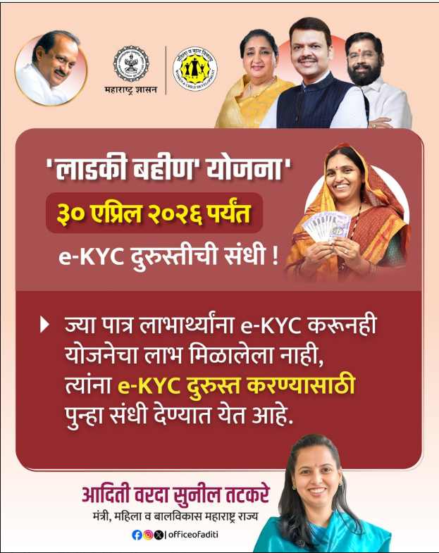 Ladki Bahin Date Extended