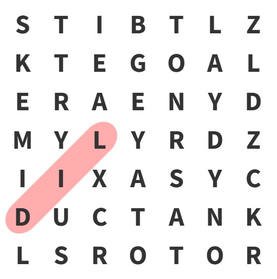 find the hidden word solution