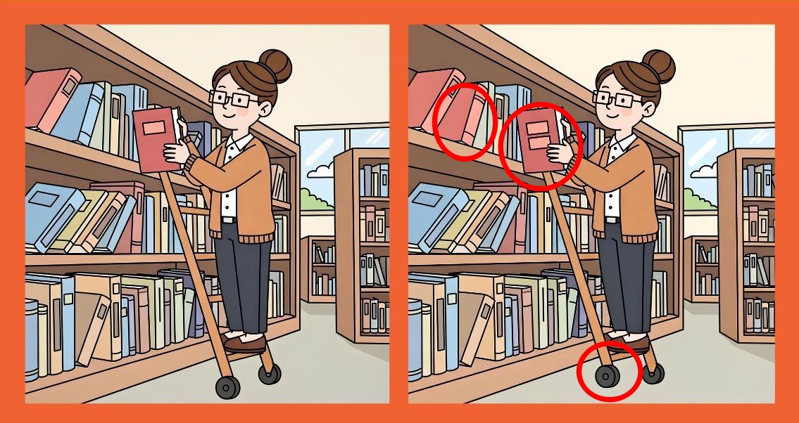 Spot the differences solution