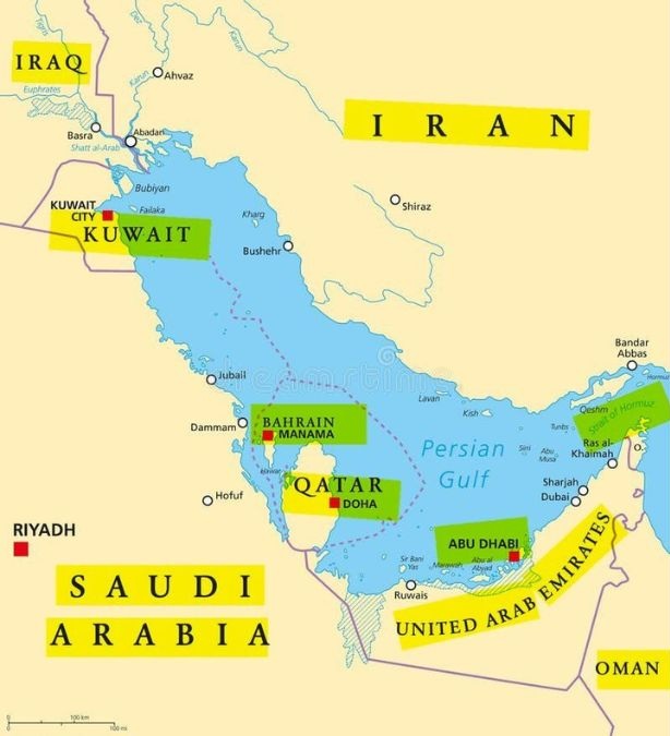 persian-gulf-location-on-map-bordering-countries-key-waterways-importance-for-india